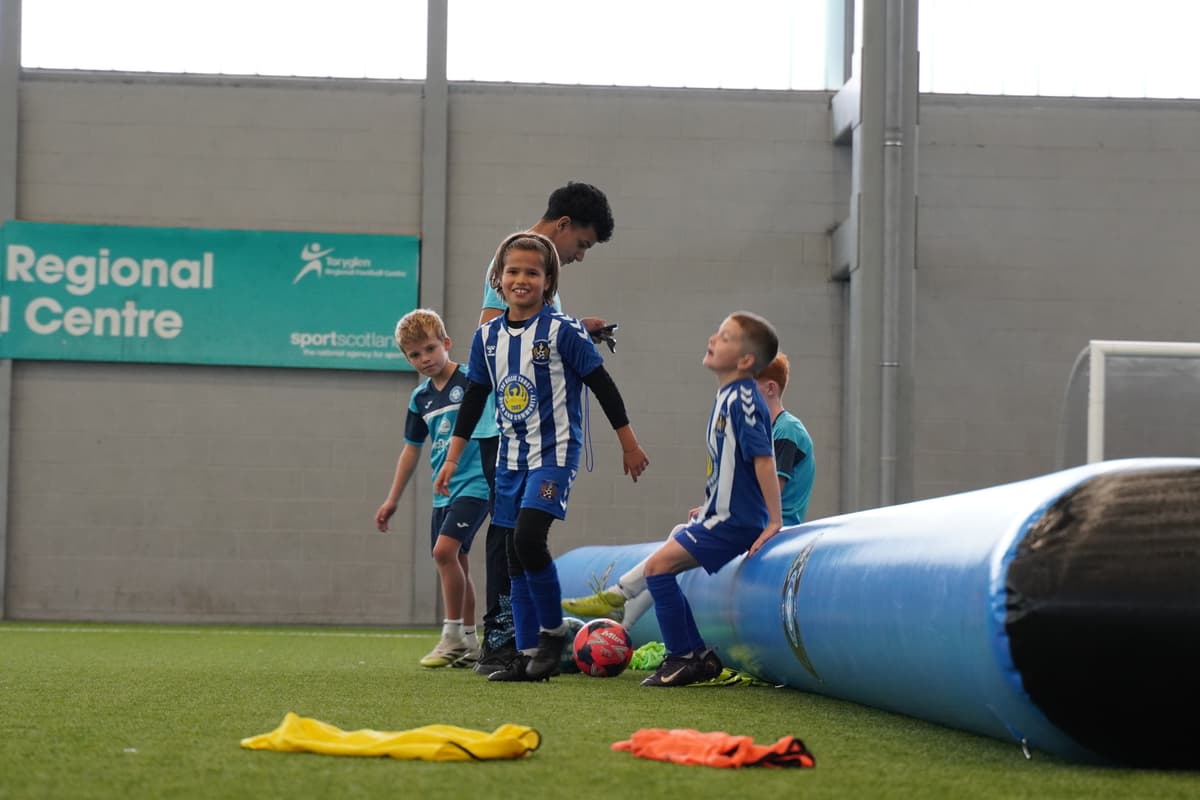 Kids showing respect